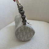 White Dior Romantique Barrel Bag