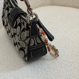 Coach Grey Demi Hamptons Buckle Bag
