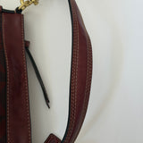 Burgundy Coach Mini Zoe Bag