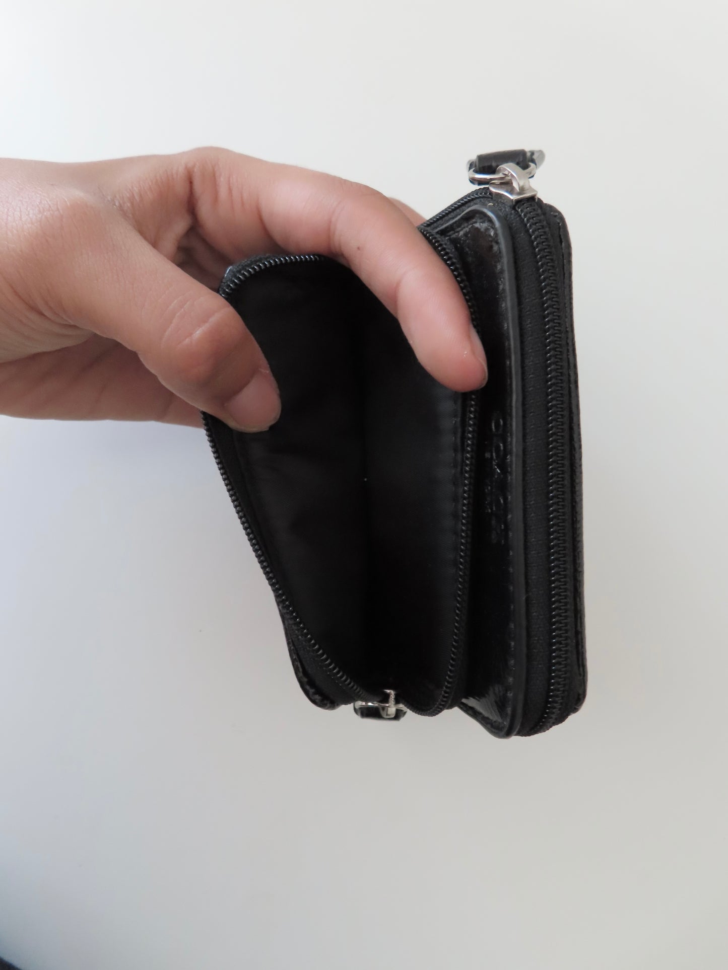 Coach Grey Signature Coin Purse