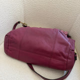Coach Mauve Pink Leather Ashley Bag
