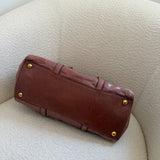 Miu Miu Mauve Pink Vitello Shine Leather Tote Bag