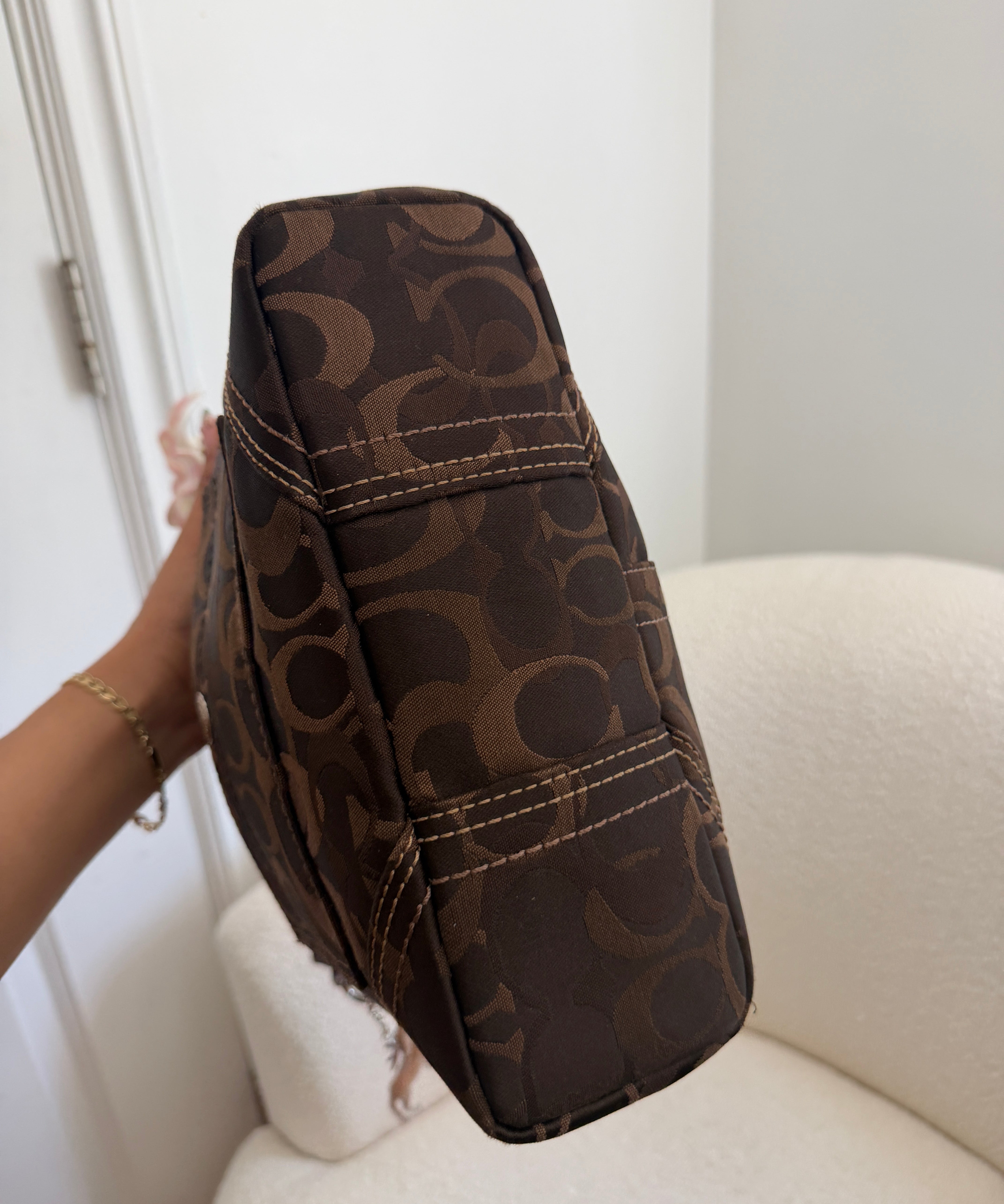 Coach Brown Chelsea Shoulder Bag