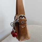 Coach Tan Double Pocket Soho Bag