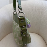 Coach Green Signature Zoe Bag