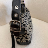Coach Grey Signature Legacy Duffle Bag