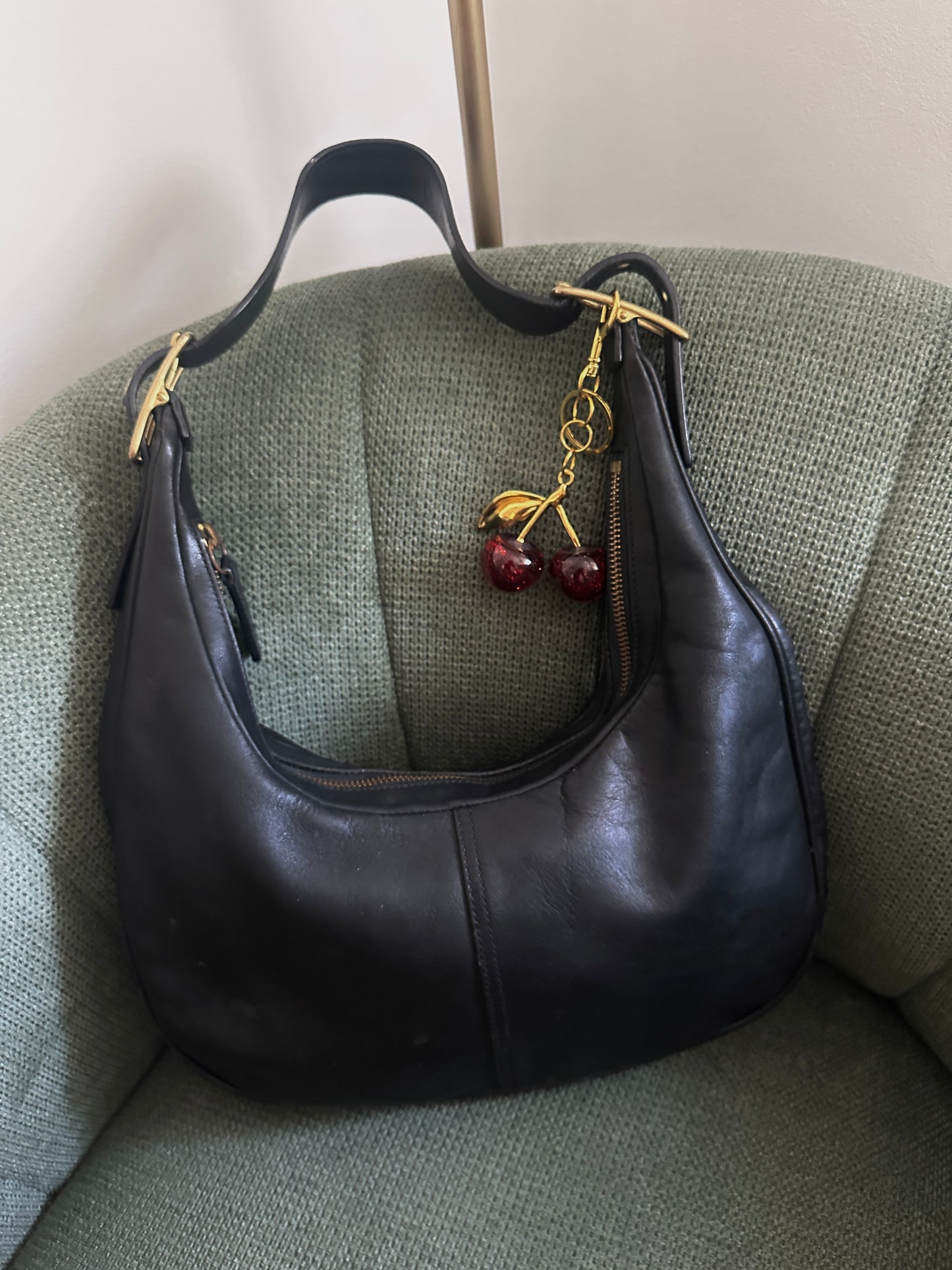 Coach Black Legacy Zoe Bag