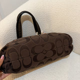 Coach Brown Poppy Tote Bag