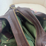 Coach Brown Leather Maggie Shoulder Bag