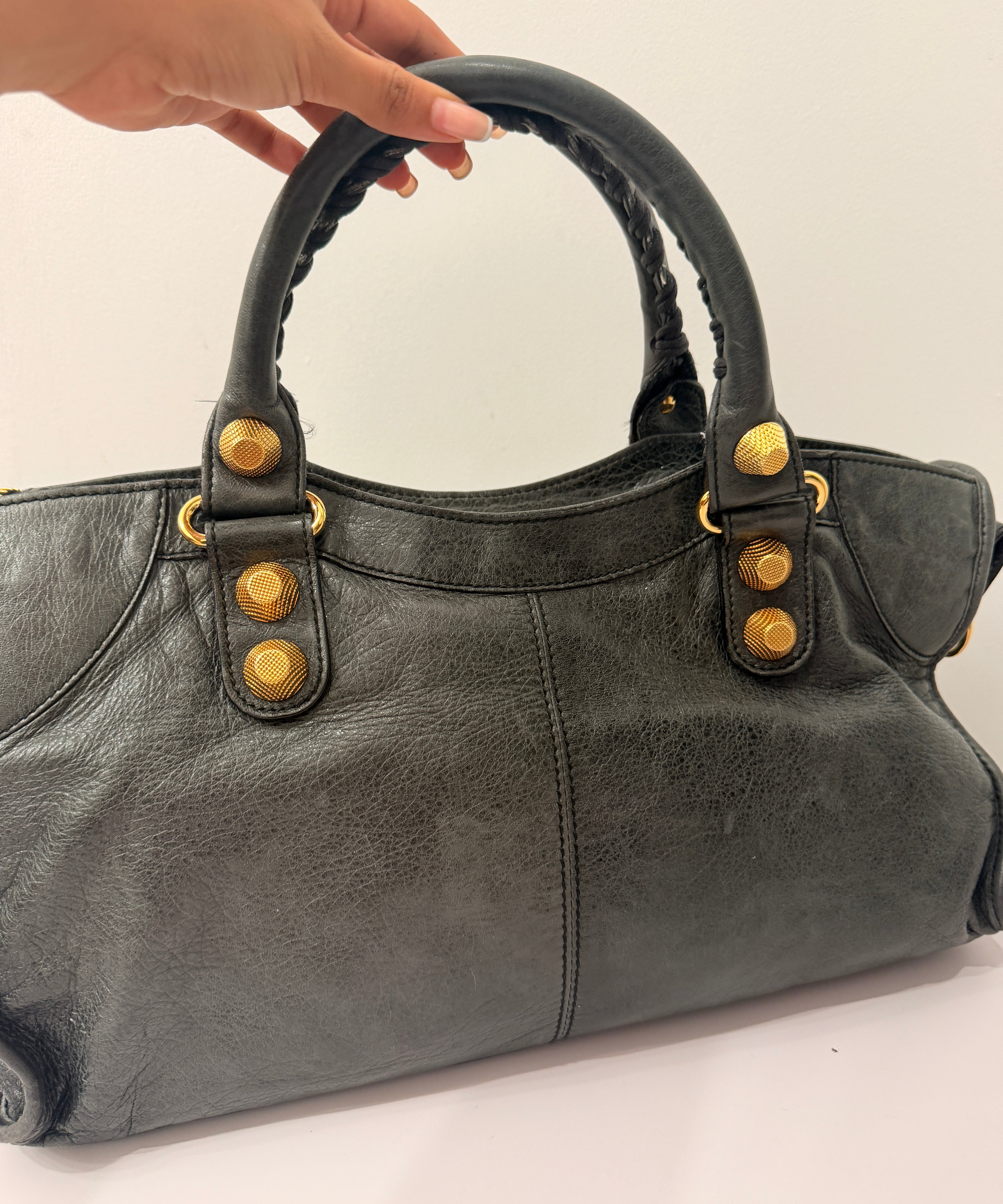 Balenciaga Giant 21 Black City Bag