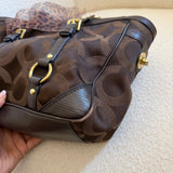 Coach Brown Signature Tote Bag