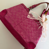 Coach Pink Hamptons Shoulder Bag