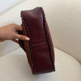 Burgundy Dior Diorrisimo Hobo Shoulder Bag