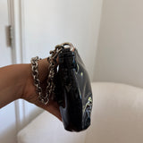 NWT Coach Black Patent Madison Mini Bag