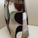 Coach Multicolor Scarf Print Tote Bag