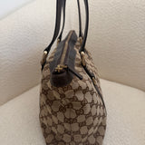 Brown Gucci Abbey Mini Tote Bag