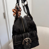 Black Coach Soho Mia Satchel Bag
