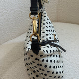 Rare White Miu Miu Polka Dot Spirit Mini Bag
