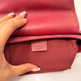 Pink Gucci Horsebit Chain Bag