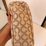 Coach Brown Op Art Madison Mini Bag