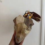Coach Gold Patchwork Hobo Shoulder Bag