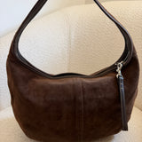 Coach Brown Suede Ergo Hobo Bag