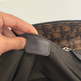Brown Dior Romantique Trotter Hand Bag