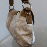 Coach Cream Optic Signature Soho Sufflette Bag