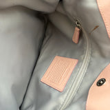 Coach Pastel Pink Leather Lexi Tote Bag