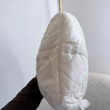 White Coach Bunny Fur Hobo Bag