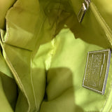 Rare Coach Poppy Multicolored Plaid Madras Bag