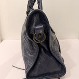 Balenciaga Navy Classic City Bag