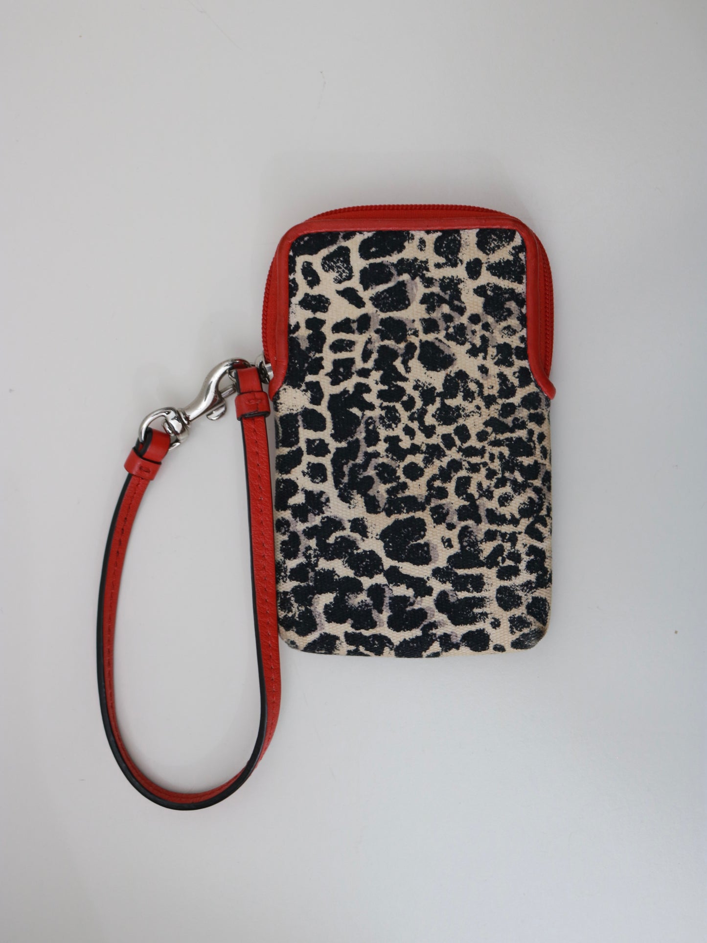Coach Leopard Print Digi Cam Case