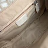 Beige Dior Mini Romantique Trotter Hand Bag