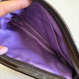 Coach Brown Madison Wristlet