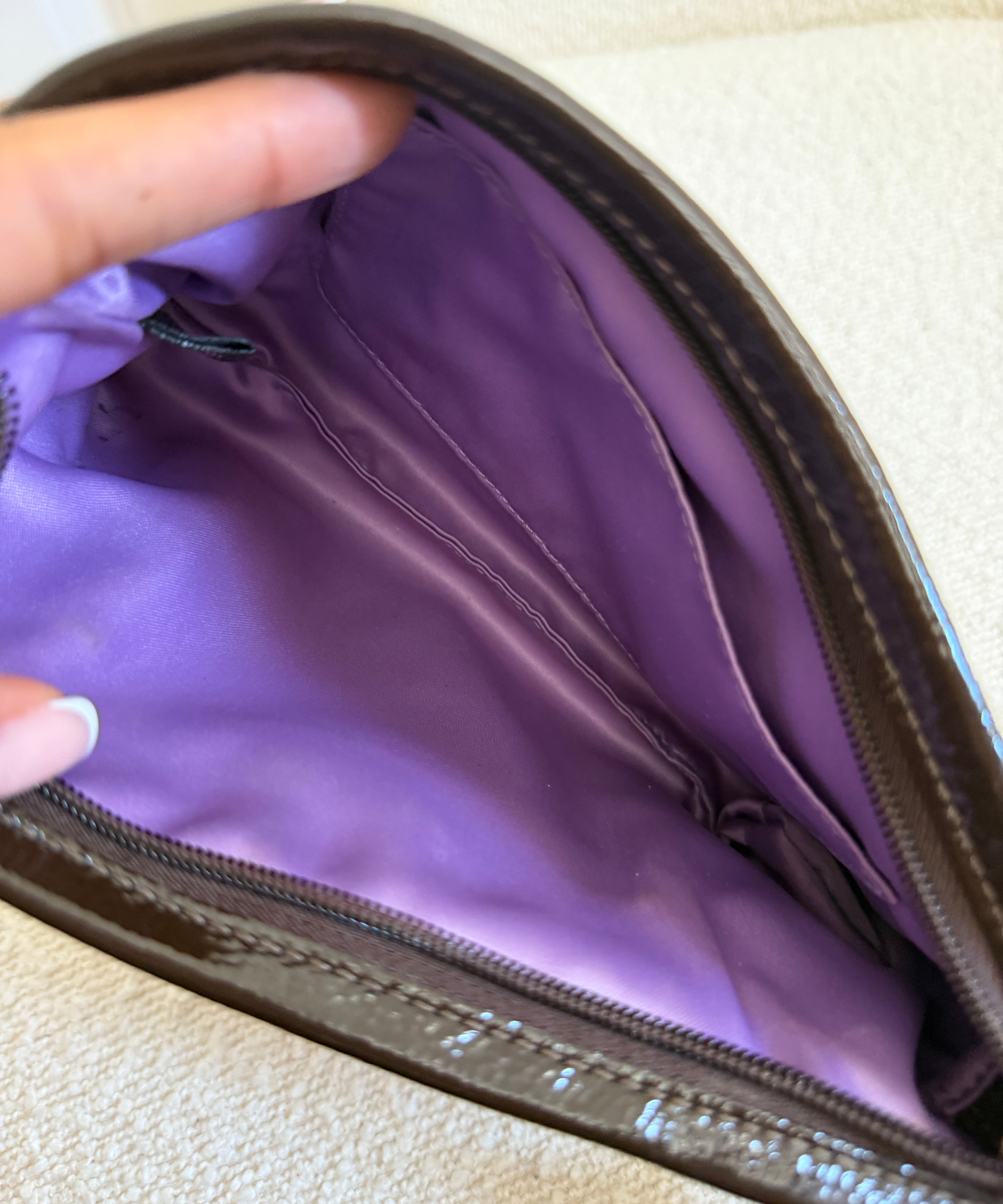 Coach Brown Madison Wristlet