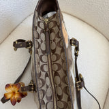Rare Coach Gold Patchwork Tote Bag