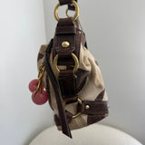 Coach Cream Optic Carly Shoulder Bag
