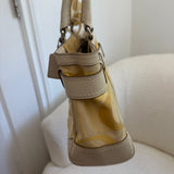 Coach Butter Yellow Signature Hamptons Carry-All Bag