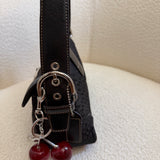 Black Coach Small Double Pocket Soho Bag