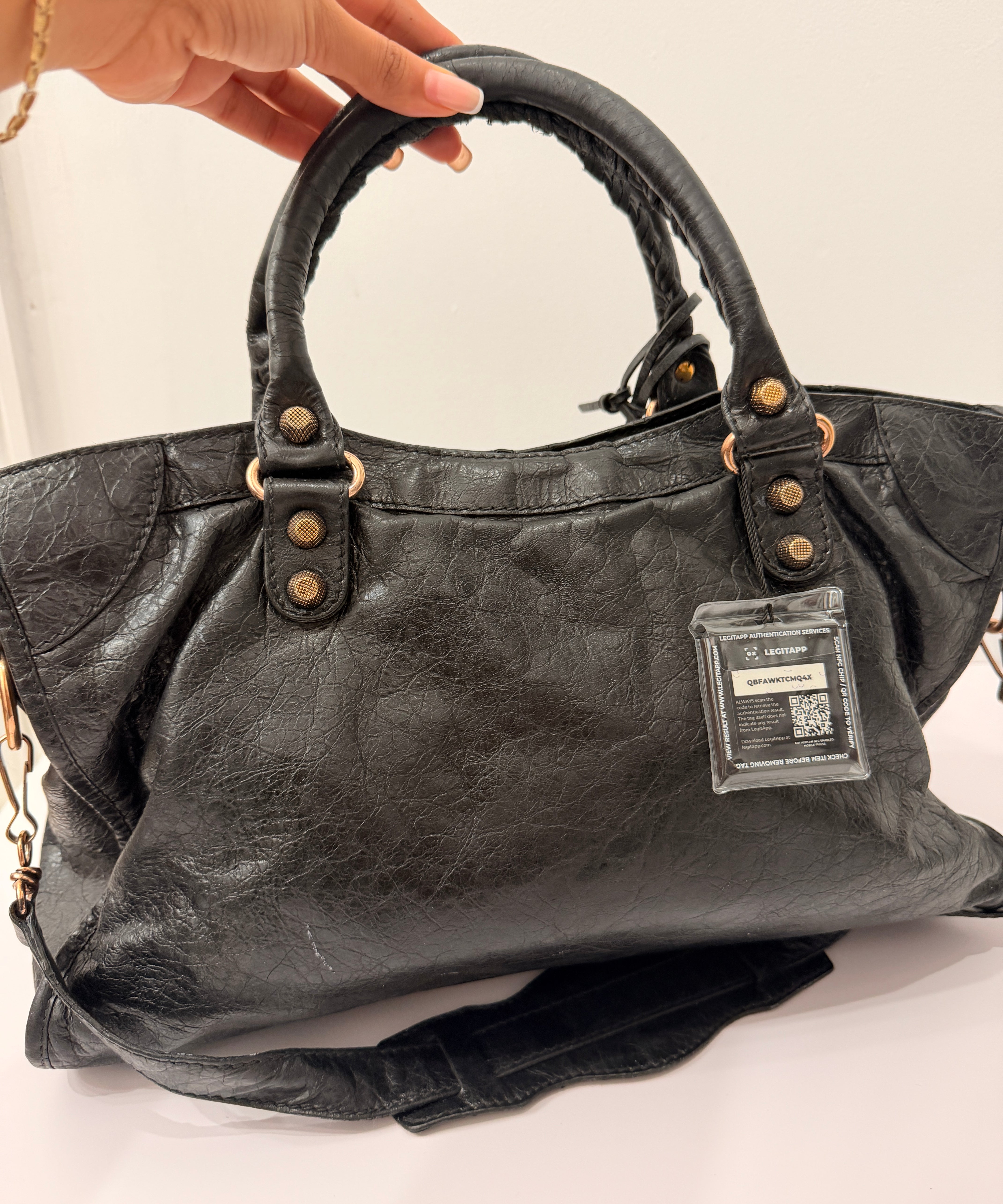 Balenciaga Black Classic City Bag