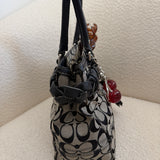Coach Grey Signature Hamptons Carry-All Bag