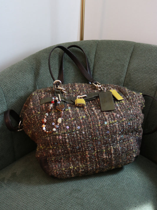 Rare Tweed Large Tote Bag