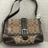 Coach Brown Hamptons Shoulder Bag