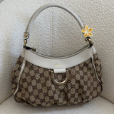 Brown Gucci Mini D-Ring Shoulder Bag
