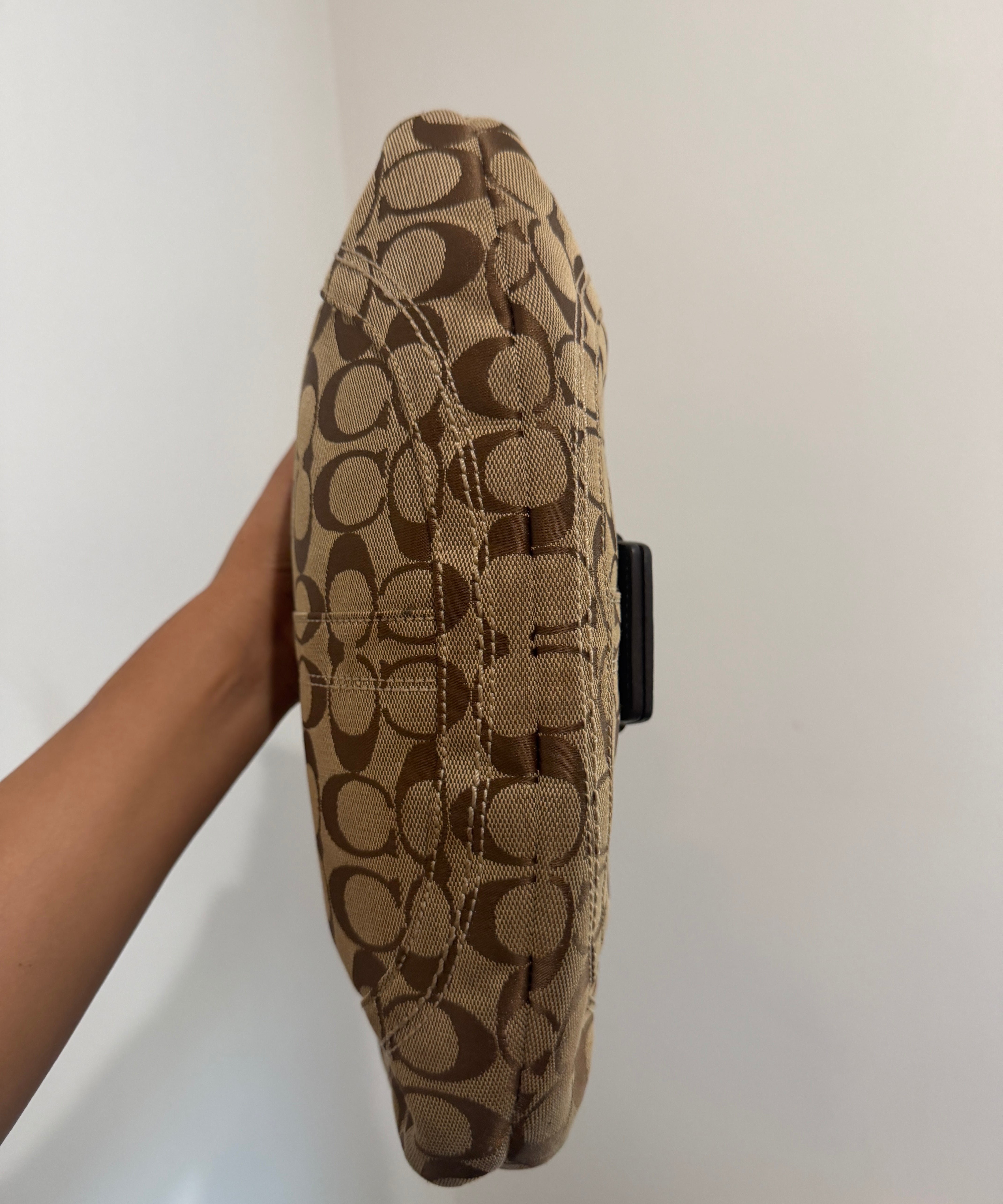 Coach Brown Trim Large Soho Bag