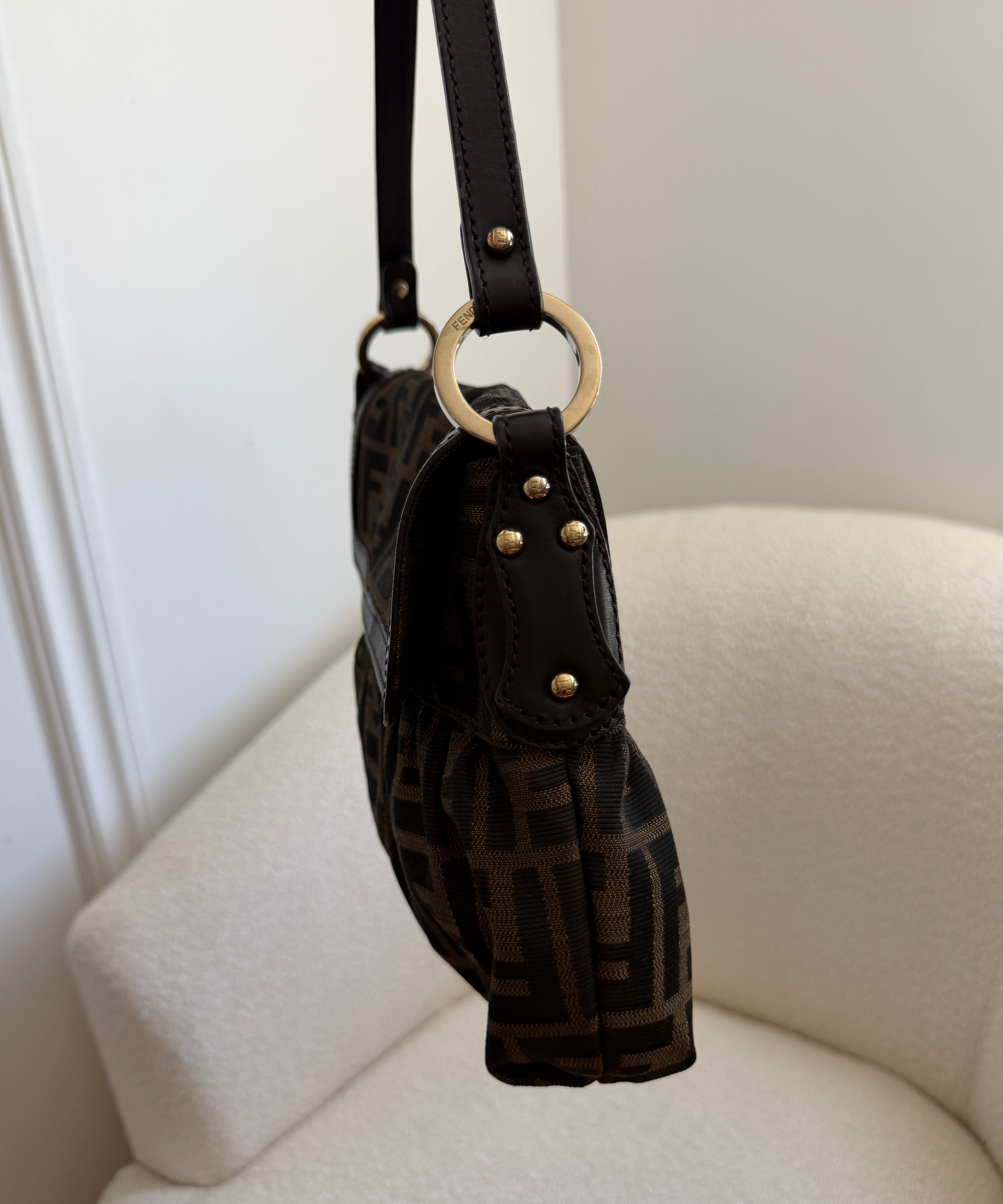 Fendi Zucca Chef Shoulder Bag