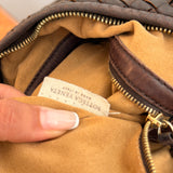 Brown Bottega Venetta Shoulder Bag