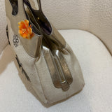Coach Butterfly Woven Lexi Tote Bag