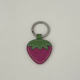 Rare Coach Pink Strawberry Keychain